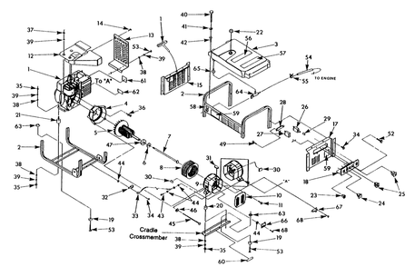 Part Location Diagram of 94133GS Generac CAP, FUEL, H/A